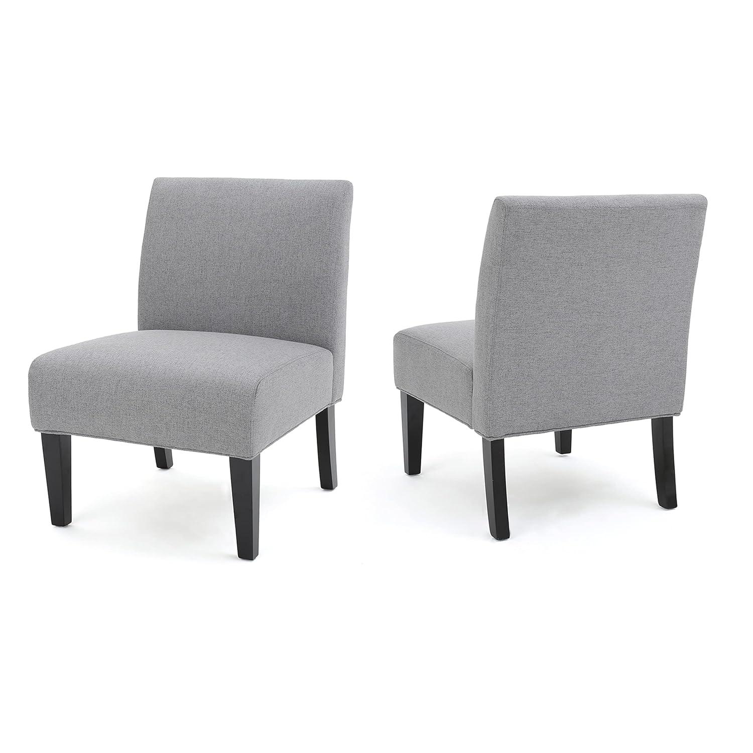 Highland Dunes Yokota Upholstered Slipper Chair (Set of 2)