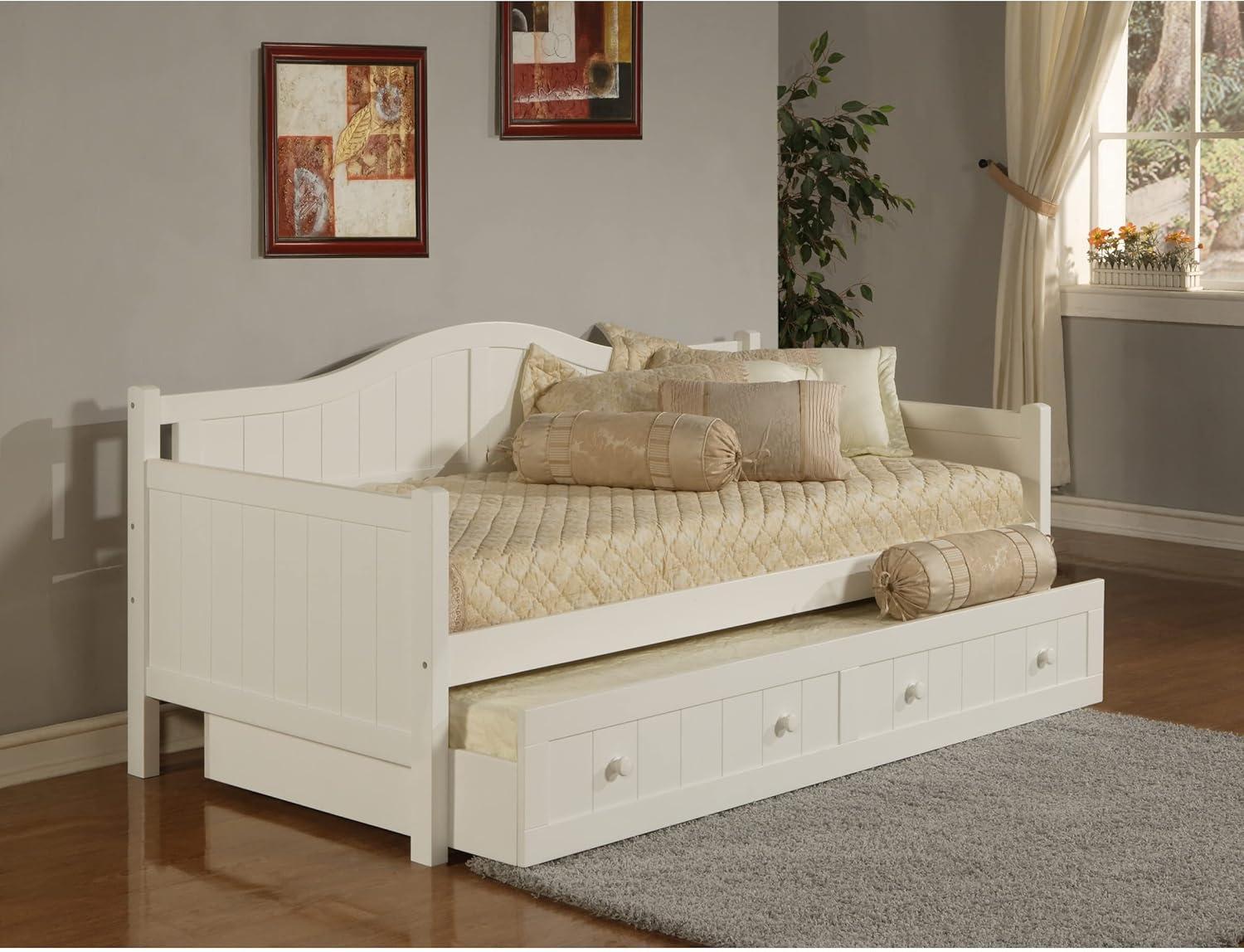 Staci Wood Daybed with Trundle Twin - Cherry - Hillsdale Furniture