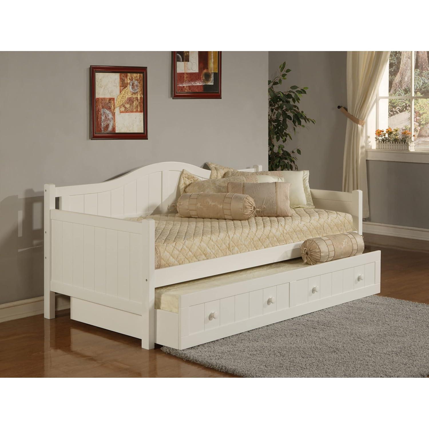 Staci Wood Daybed with Trundle Twin - Cherry - Hillsdale Furniture