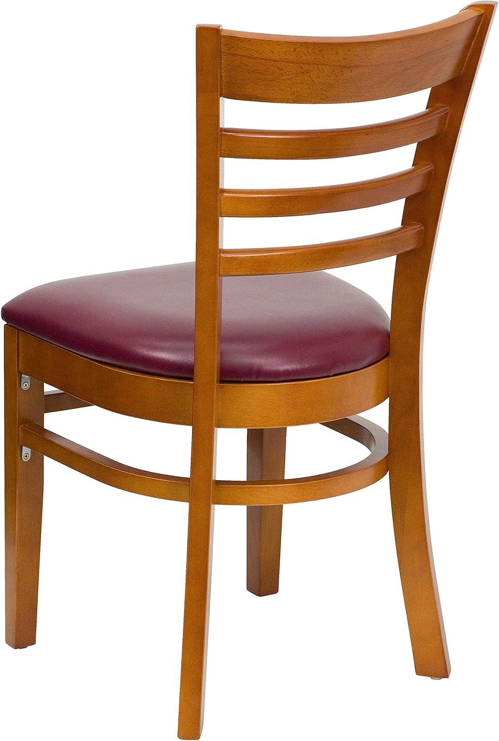 Red Barrel Studio® Ladder Back Wooden Restaurant Chair