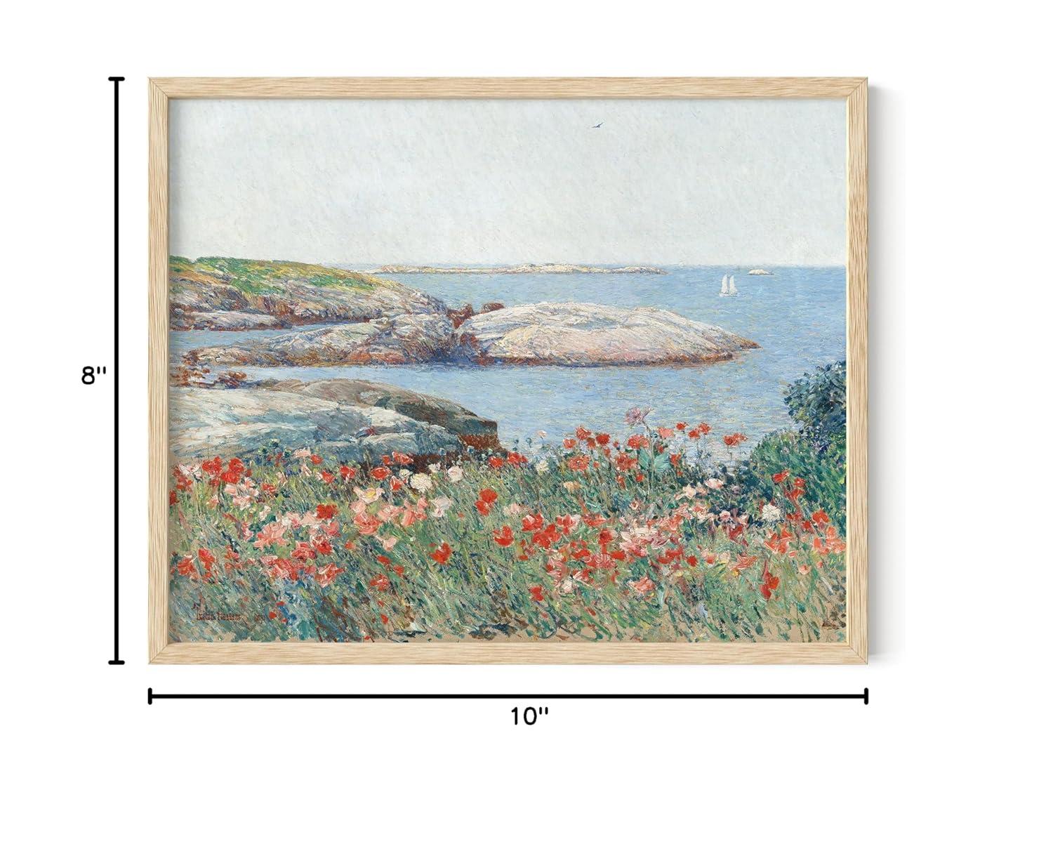 HAUS AND HUES Wildflower Wall Art Prints - Vintage Flower Wall Art and Paintings for Living Room, Floral Wall Art and Nature Pictures Wall Decor (8x10 Unframed)