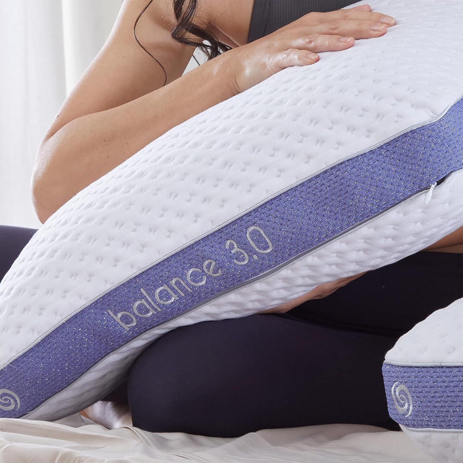 Bedgear Balance Performance Pillow - Medium - Moisture Wicking - All Sleep Positions