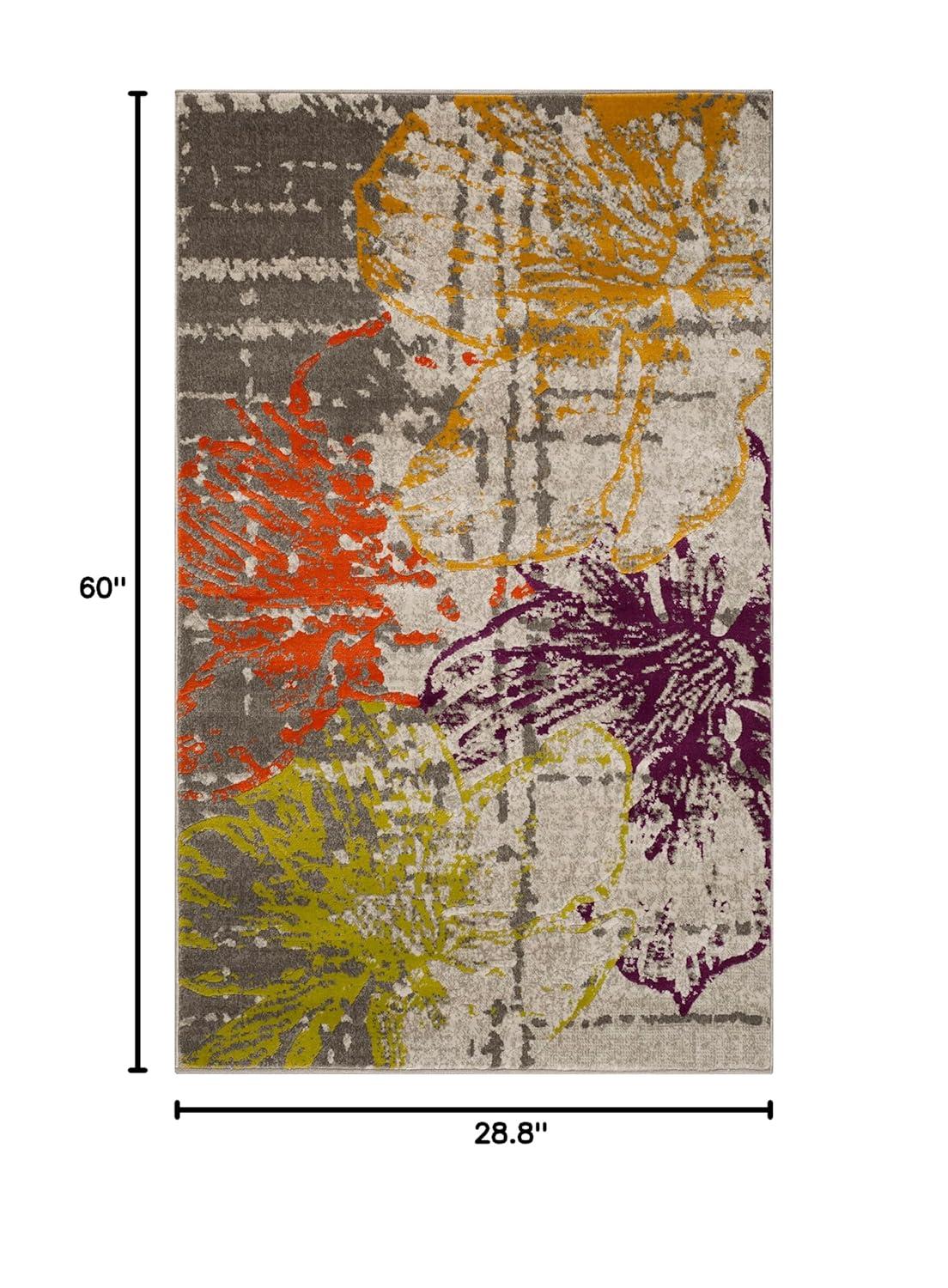 Safavieh Porcello Amyas Abstract Floral Area Rug or Runner