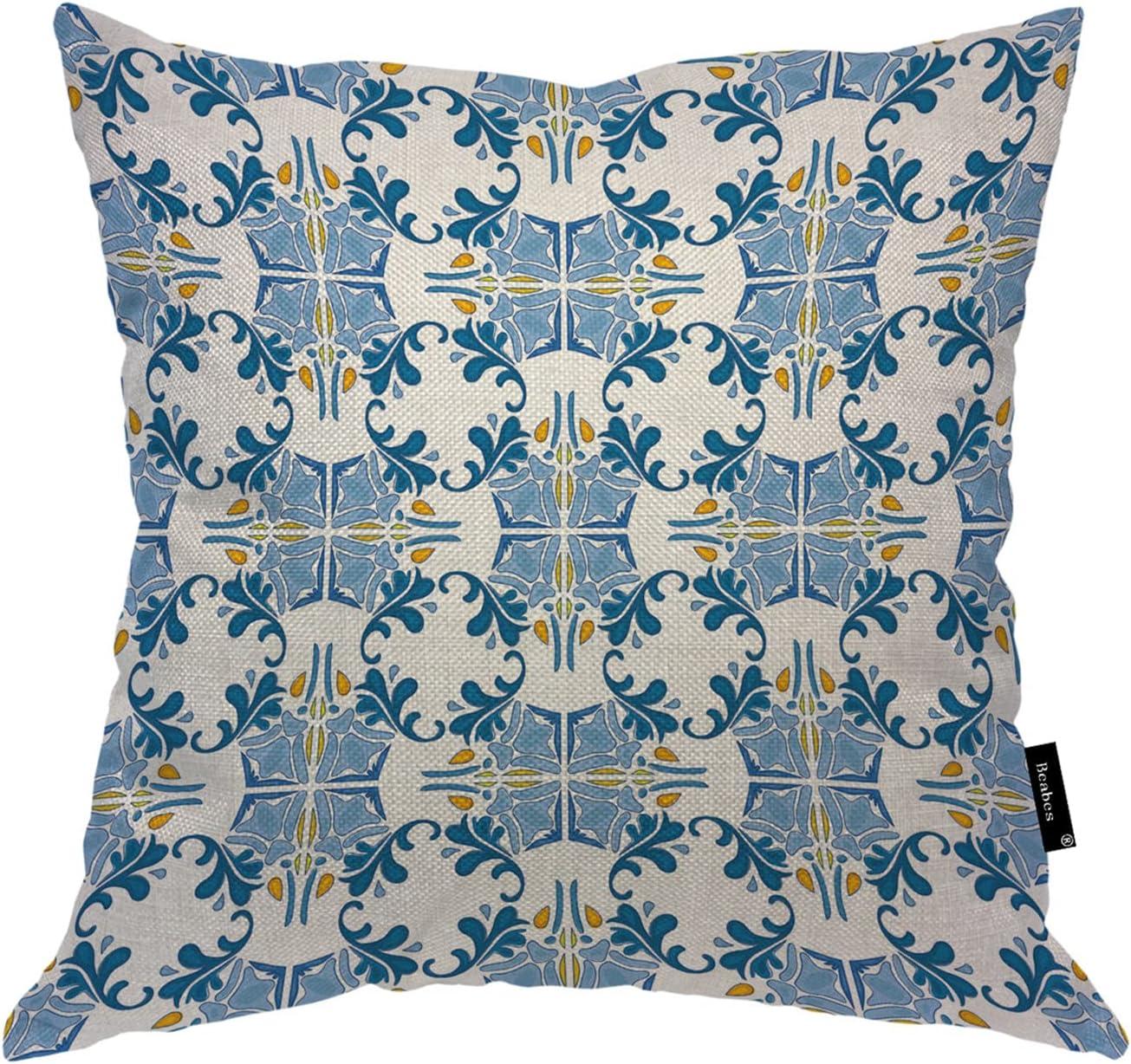 Old Airplanes Throw Pillows Covers Vintage Military Planes Model Cotton Linen Pillow Cover 18"X18" Pillowcase Decorative Pillow Cushion Cases for Sofa Bed Car Couch