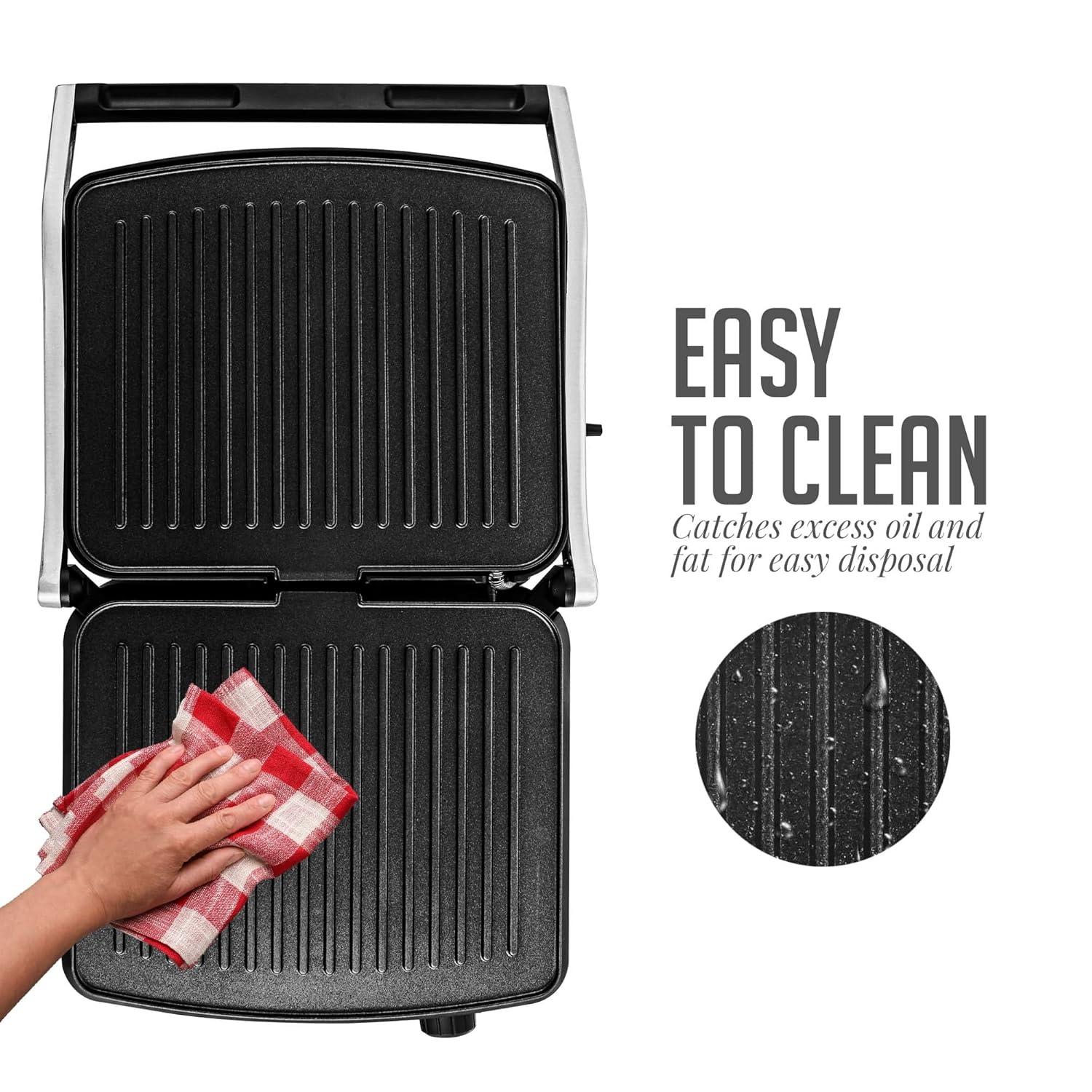 Ovente OVENTE Electric Panini Press Grill