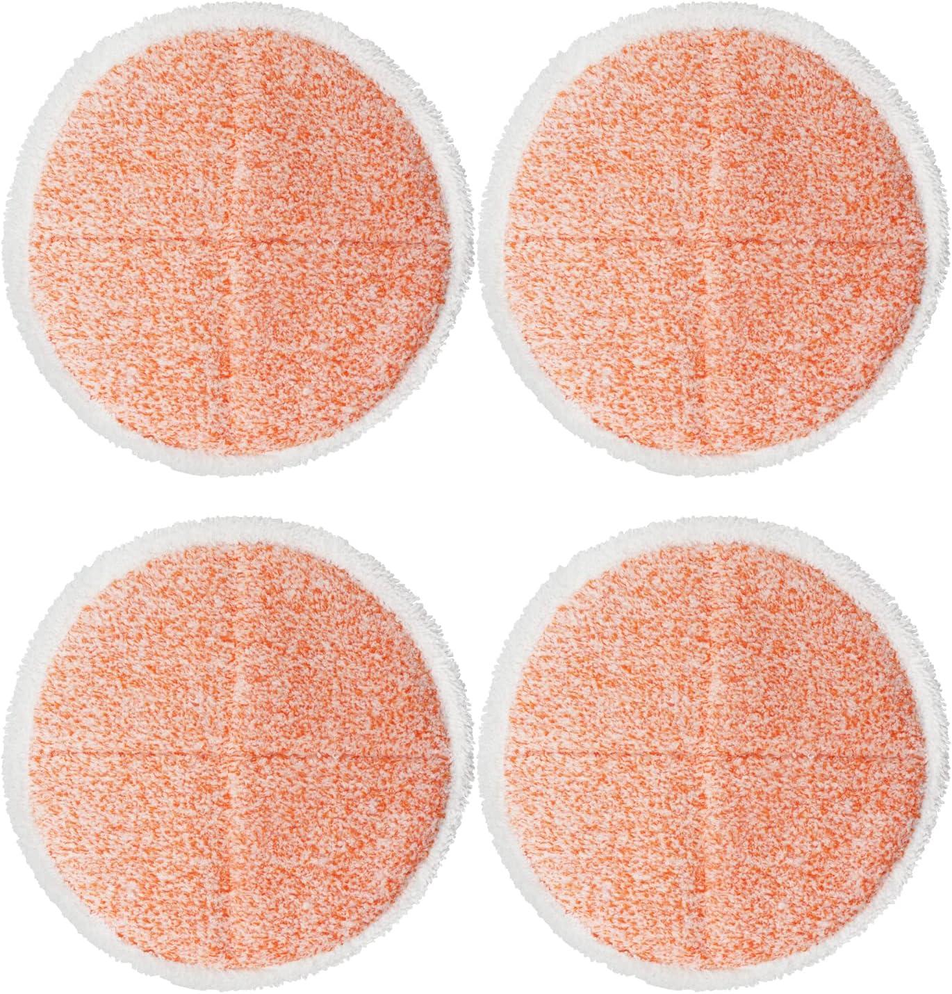 Replacement Bissell Spinwave 2039A 2124 Powered Hard Floor Mop 4 Packs Heavy Scrub Mop Pads