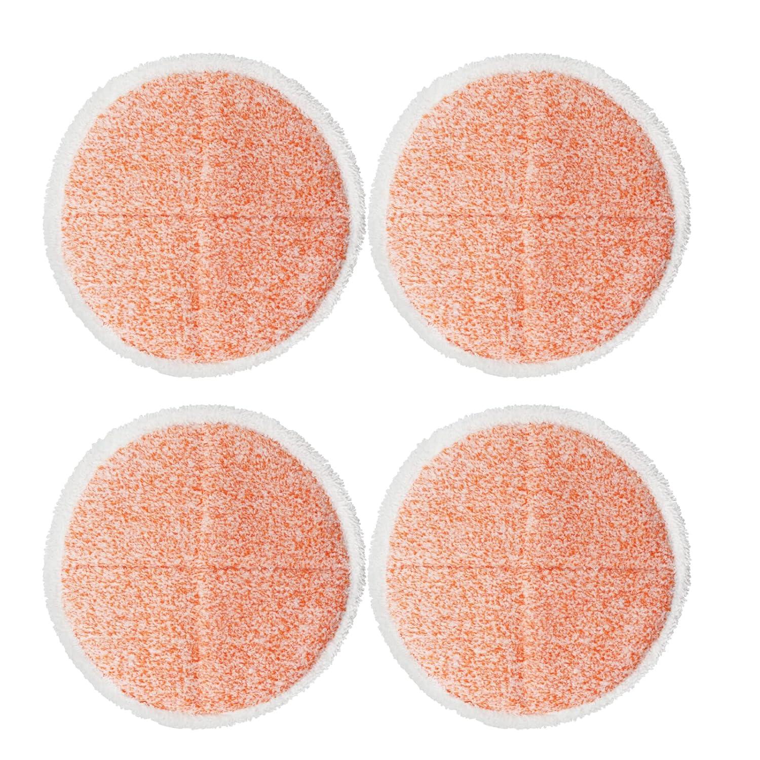 Replacement Bissell Spinwave 2039A 2124 Powered Hard Floor Mop 4 Packs Heavy Scrub Mop Pads