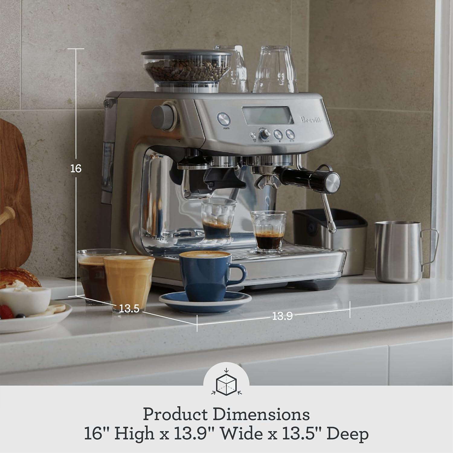 Breville ® Barista Pro™ Espresso Machine in Black Truffle