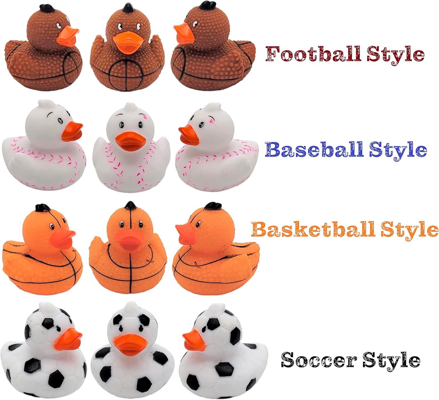Sports Ducks - Pack of 12