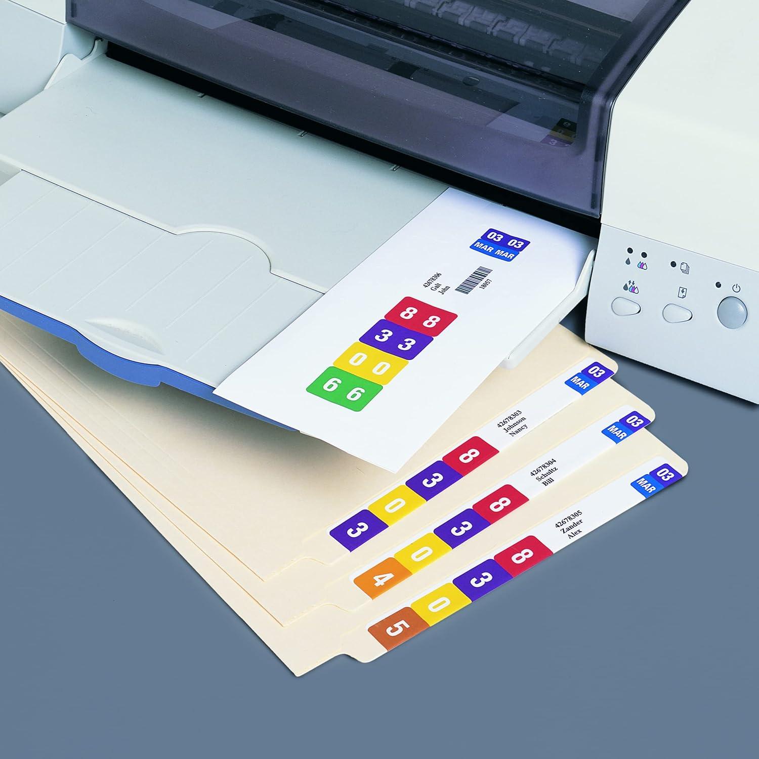 Smead SmartStrip Refill Label Kit, 250 Label Forms/Pack, Inkjet -SMD66006