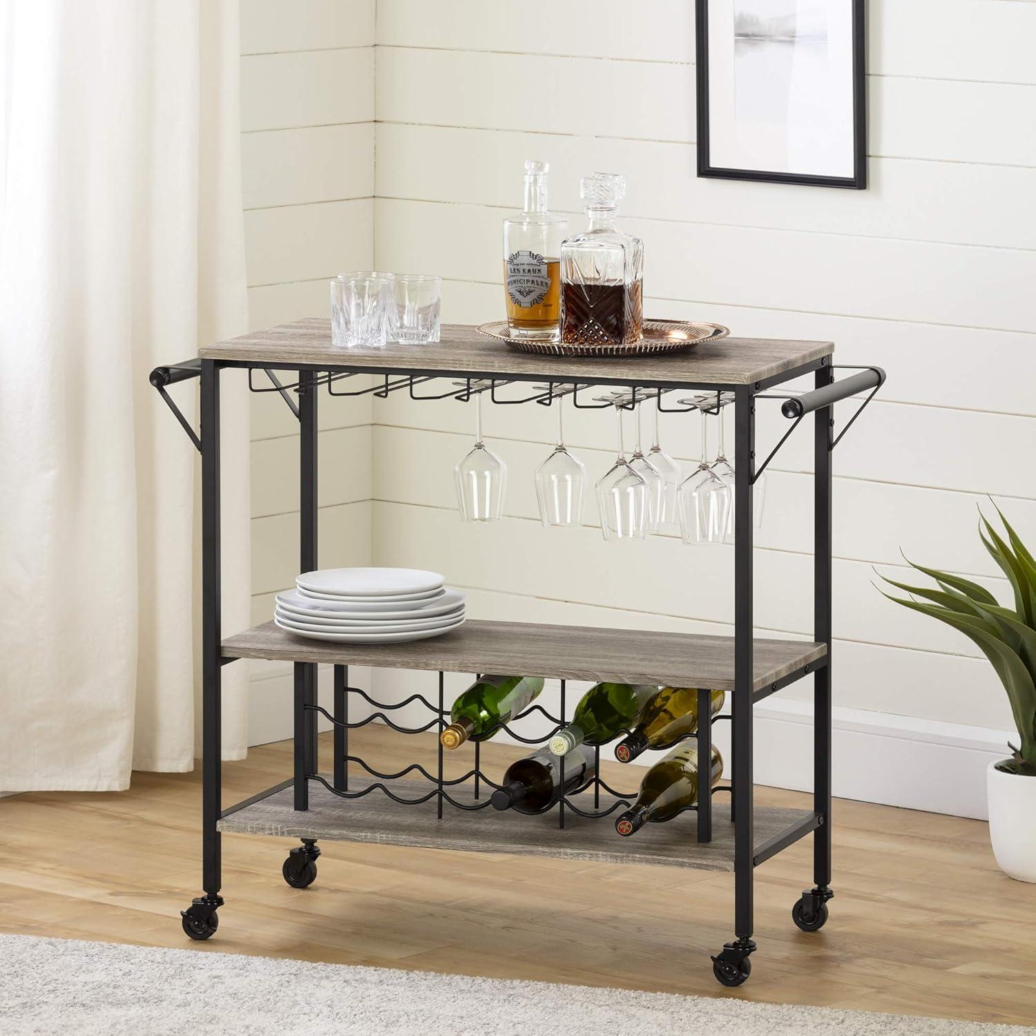 Munich Metal Bar Cart