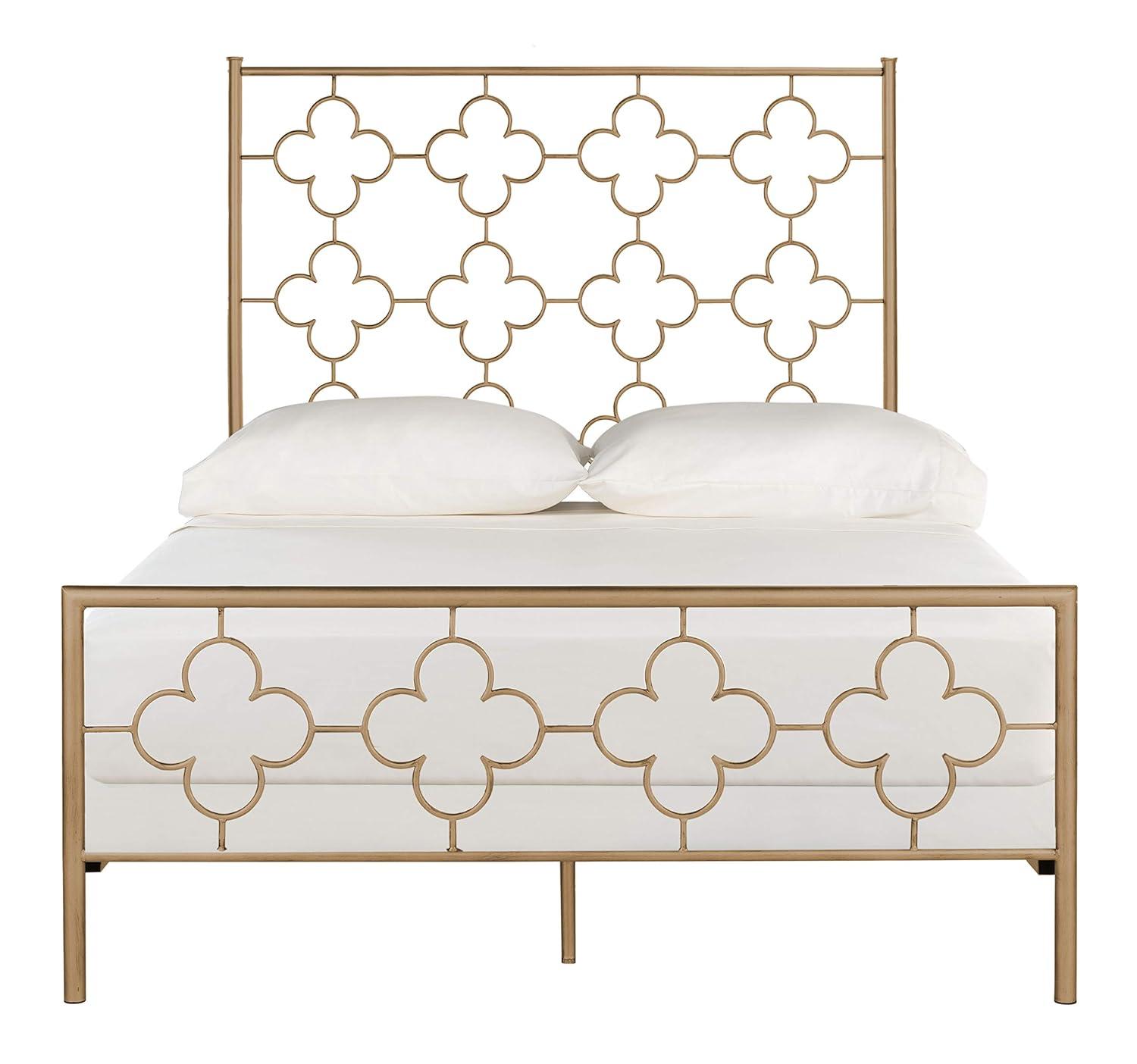Safavieh Morris Geometric Glam Lattice Metal Headboard
