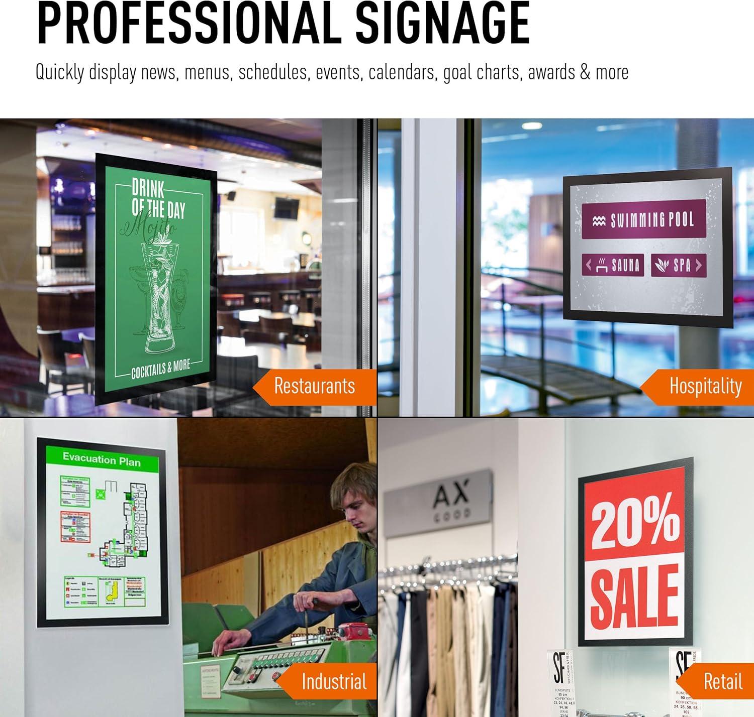 Durable Office Products Corp. Duraframe Sign Holder