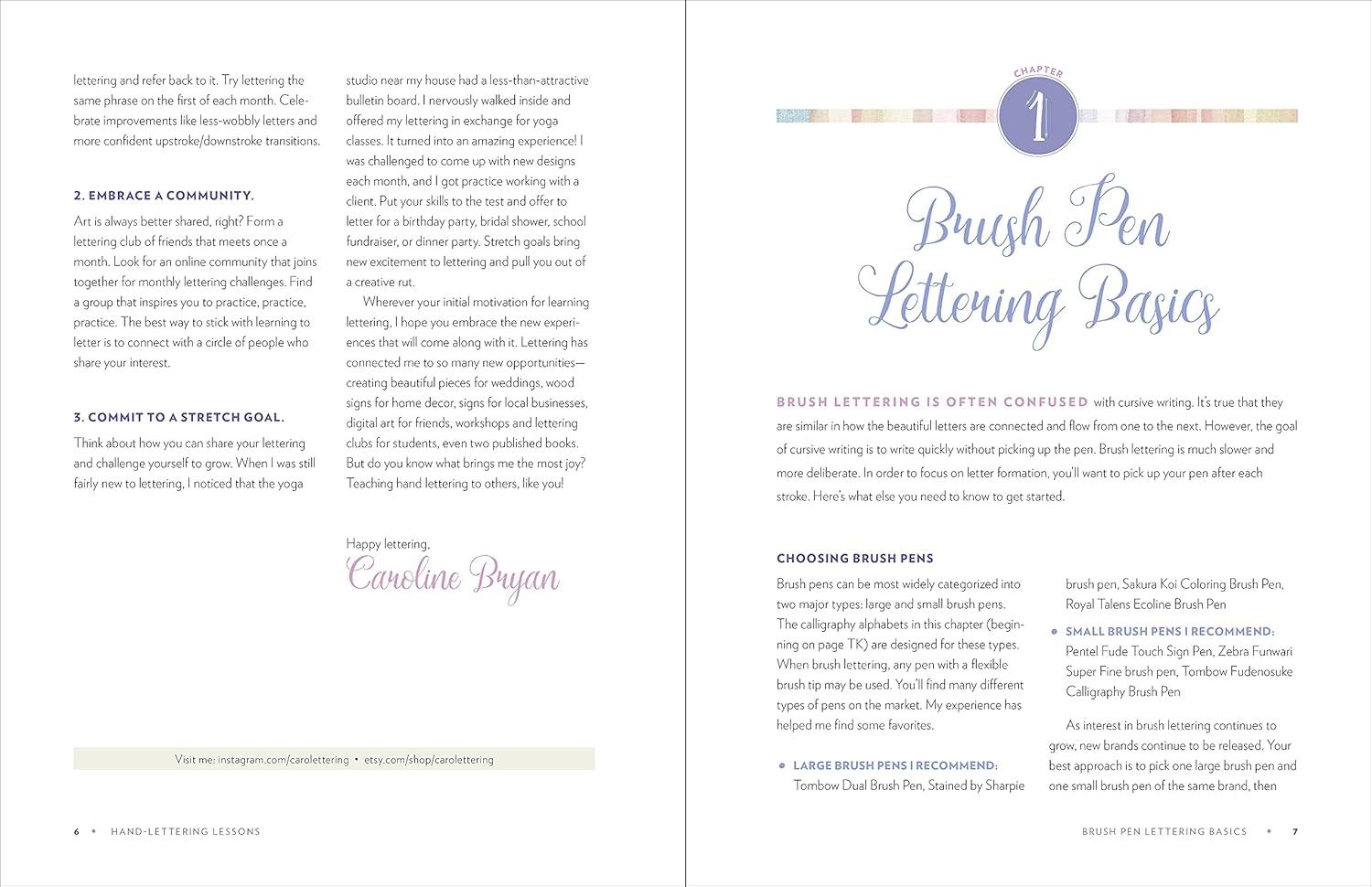 Hand-Lettering Lessons: Super Easy Modern Calligraphy + Print with Traceable Alphabets, (Paperback)