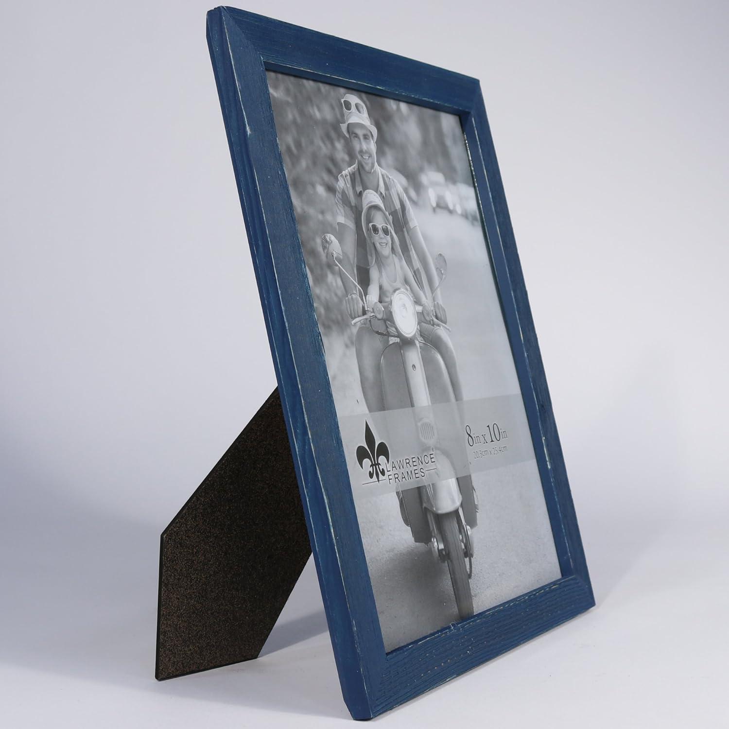 Lawrence Frames Wood Picture Frame, Blue