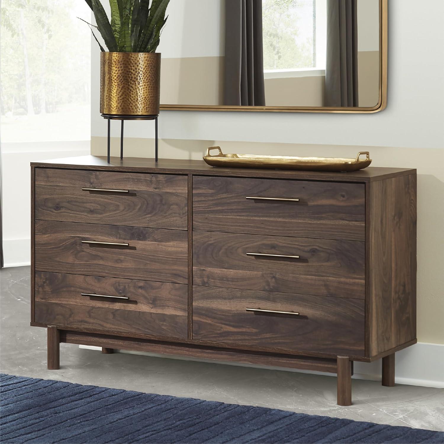 Millwood Pines Dudzik 59'' W 6 - Drawer Dresser