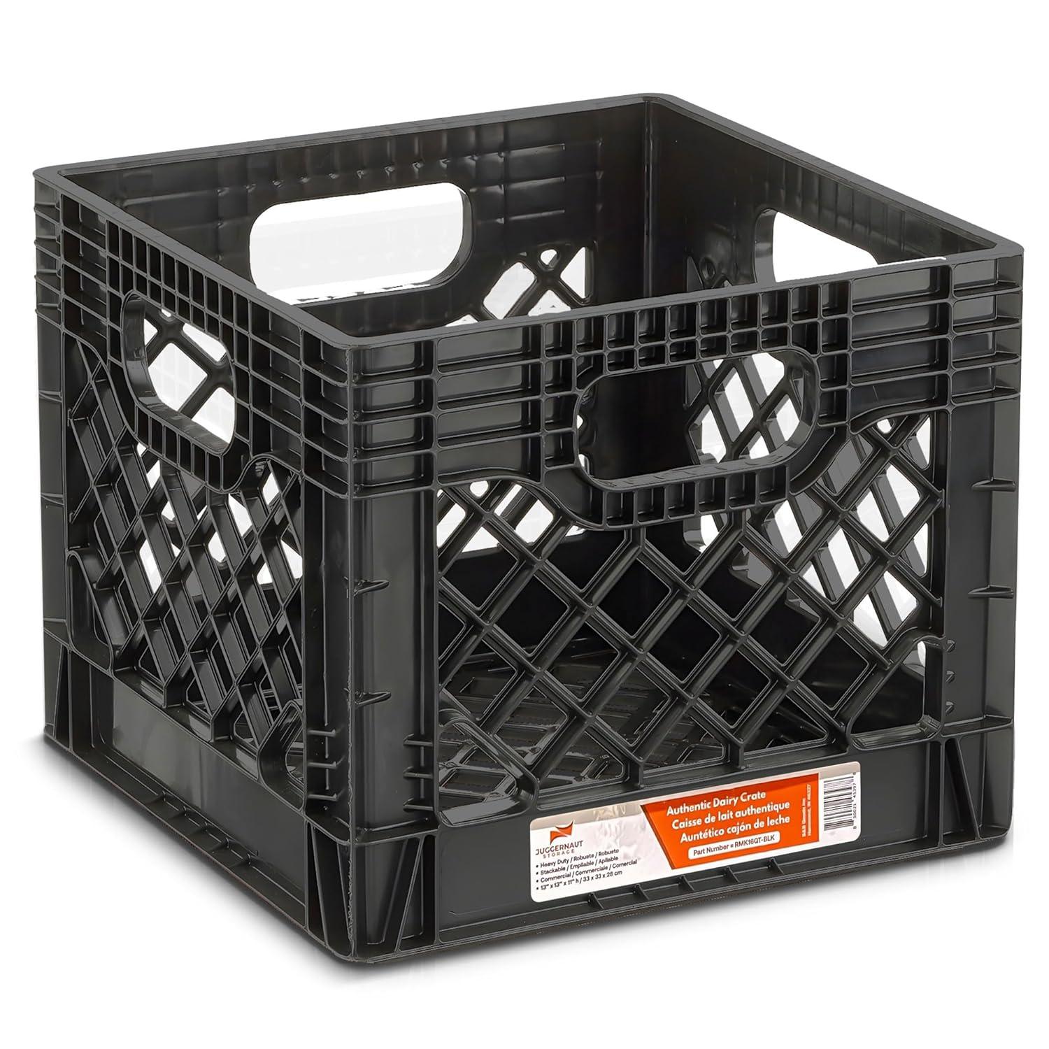Juggernaut Storage Juggernaut Storage Crate for Office Storage & Classroom Organization, 2-Pack