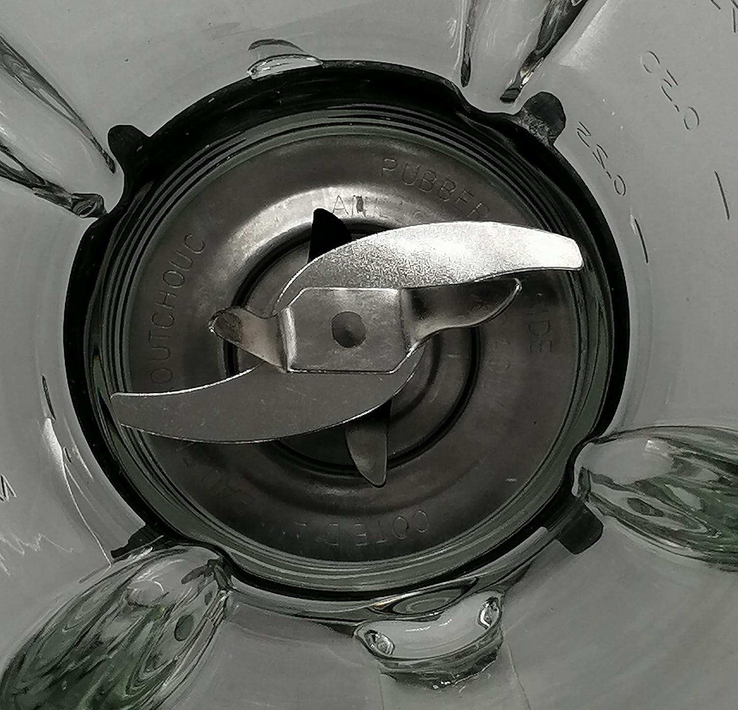 6-Cup Glass Jar Replacement Part 124461, Includes Lid, Compatible with Classic Series Blender