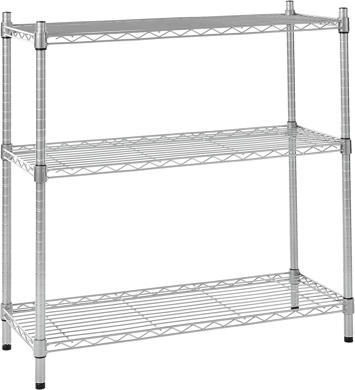 36'' W Steel Height -Adjustable Shelving Unit