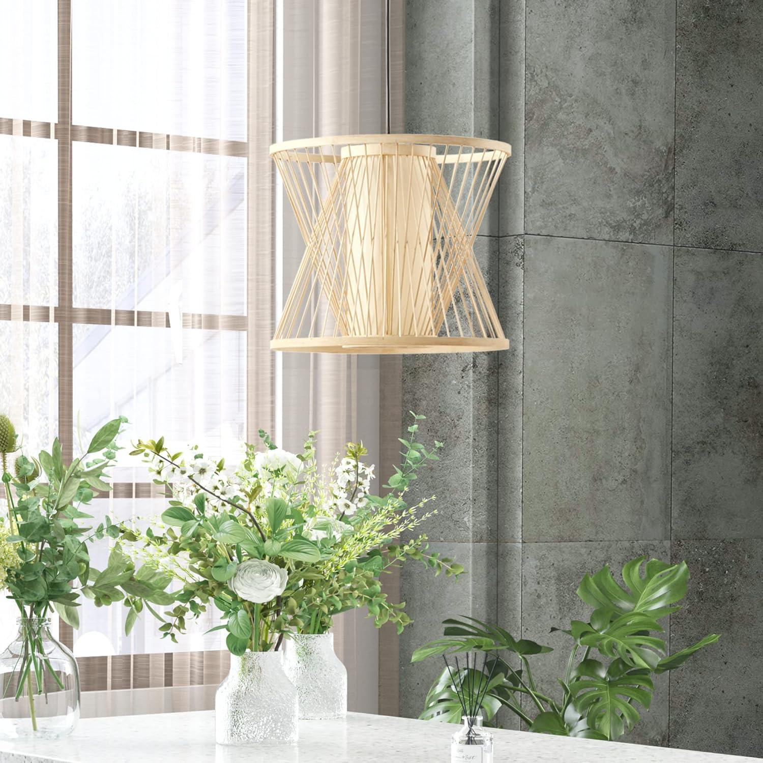 510 Design Geometric Bamboo Pendant