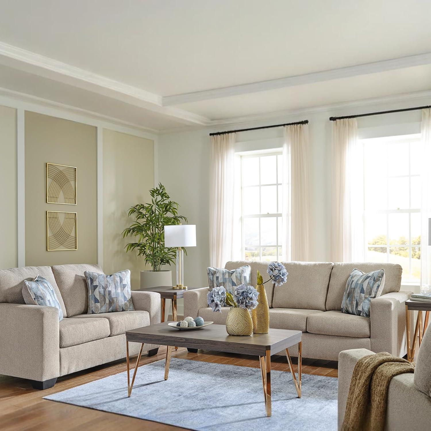 Ashley Furniture Deltona Brown Queen Sofa Sleeper