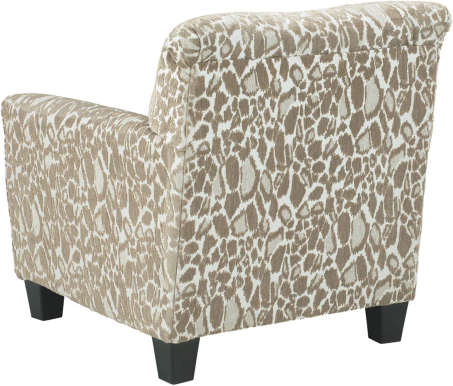 Signature Design by Ashley Valerano Blue & Beige Accent Chair