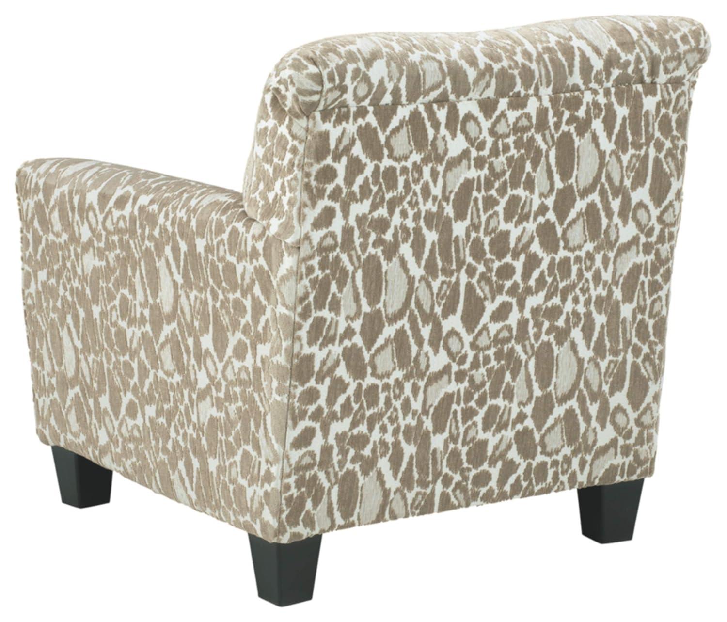 Signature Design by Ashley Valerano Blue & Beige Accent Chair
