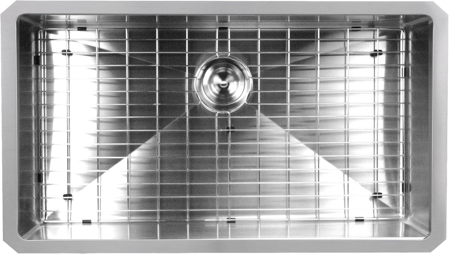 32-Inch Satin Stainless Steel Undermount Kitchen Sink