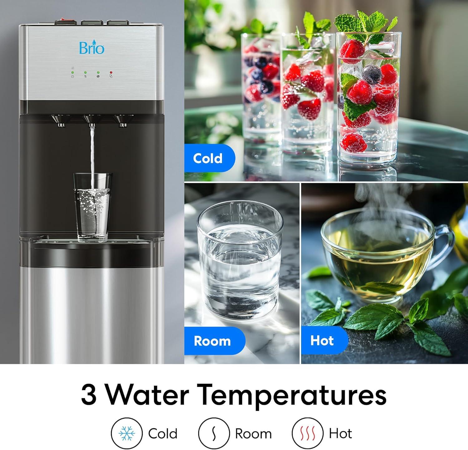 Brio Brio Free Standing Bottom Loading Water Dispenser
