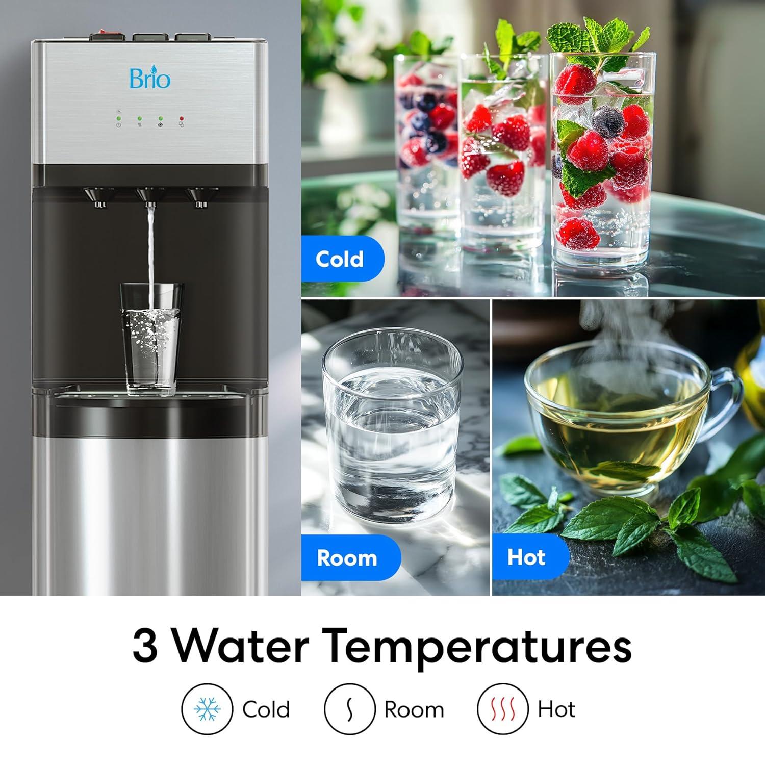 Brio Brio Free Standing Bottom Loading Water Dispenser