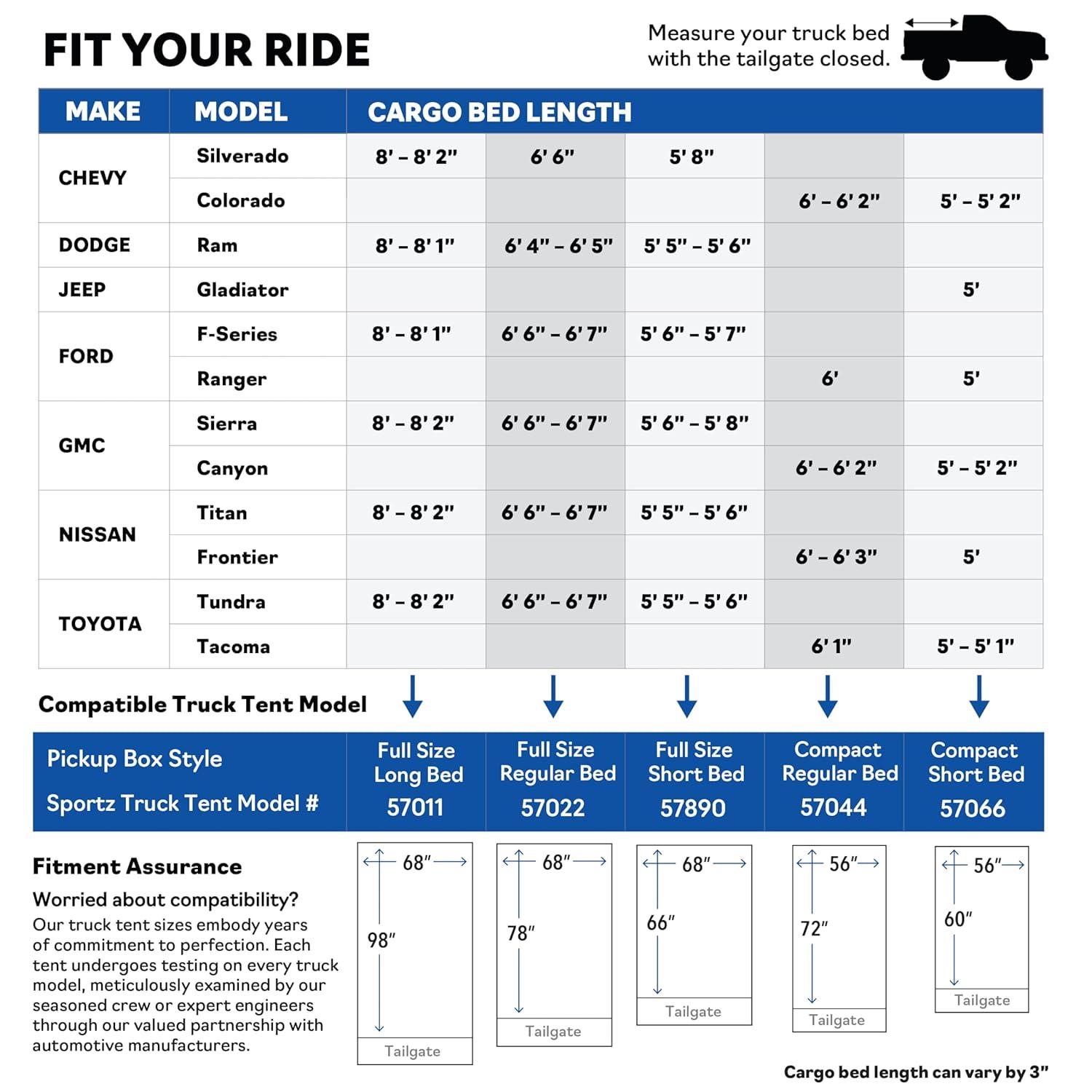 Napier Outdoors Sportz 2 Person Truck Tent & Reviews | Wayfair