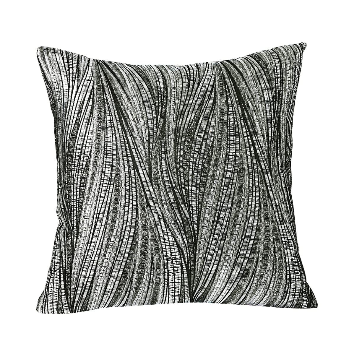 Violet Linen Reversible Throw Pillow