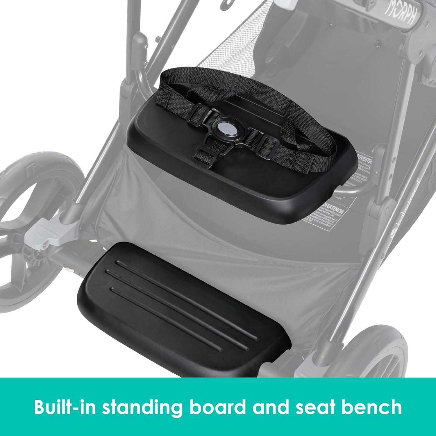 Baby Trend Morph Single to Double Modular Stroller - Dash Gray