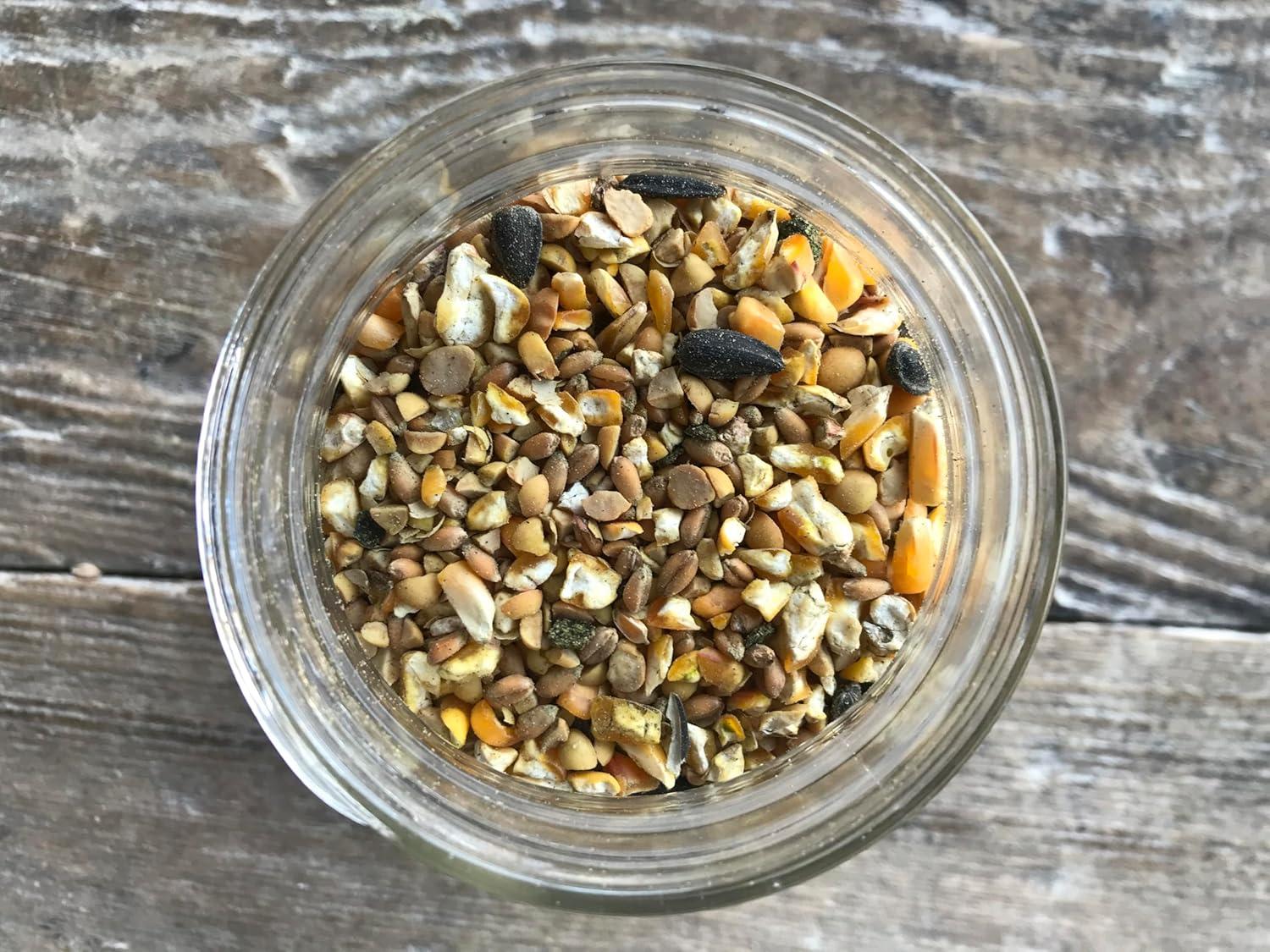 Wholesome Harvest All Flock Feed - Perfect Feed for Mixed Flocks of Chickens, Ducks, Turkeys, Geese, and Other Fowl, 40 lbs