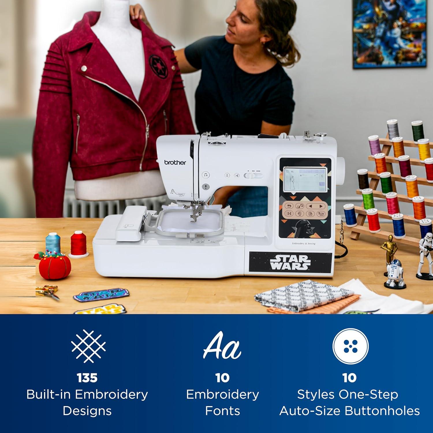 Brother LB5500S Star Wars 2-in-1 Combo Sewing & Embroidery Machine