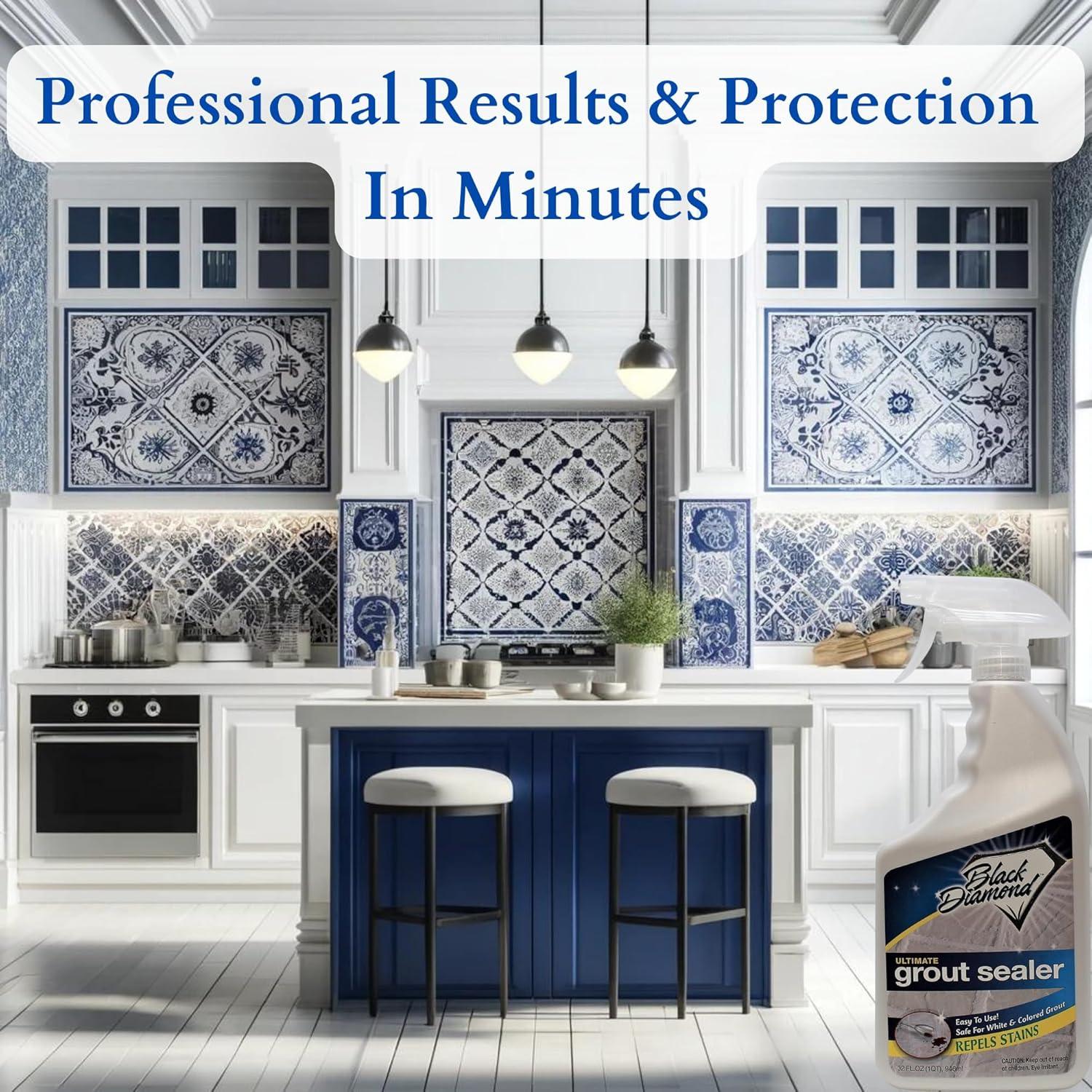 Black Diamond Ultimate Grout Sealer for Tile and Marble