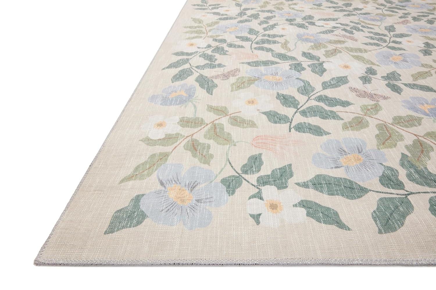 Rifle Paper Co. x Loloi Cotswolds COT-02 Primrose Sand Rug