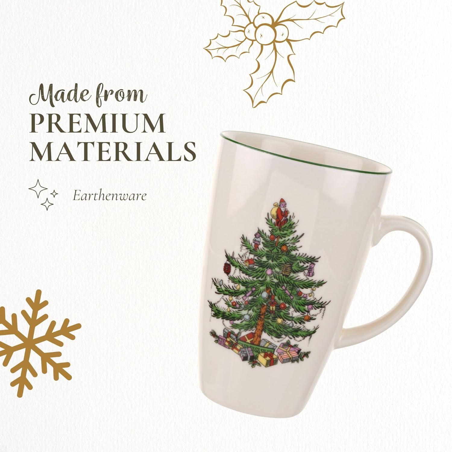Spode Spode Christmas Tree Latte Mug 22Oz