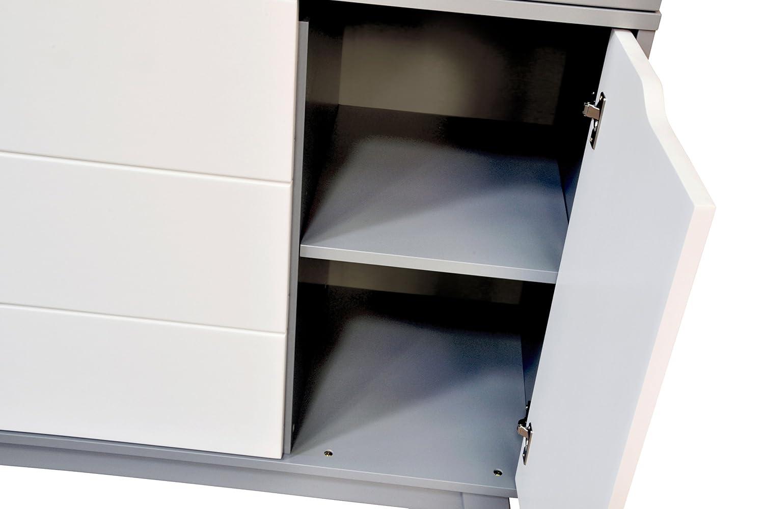 Hudson 3-Drawer Changer Dresser with Removeable Changing Tray