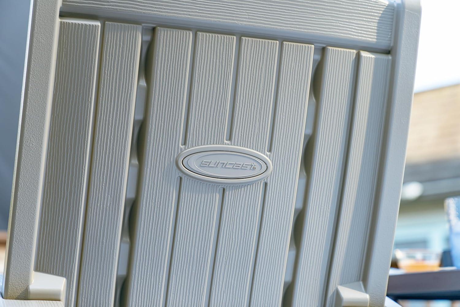 Suncast Suncast Outdoor Rocking Chair with Storage