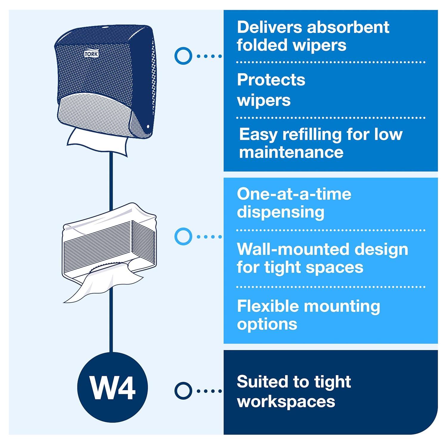 Folded Wiper & Cloth Dispenser