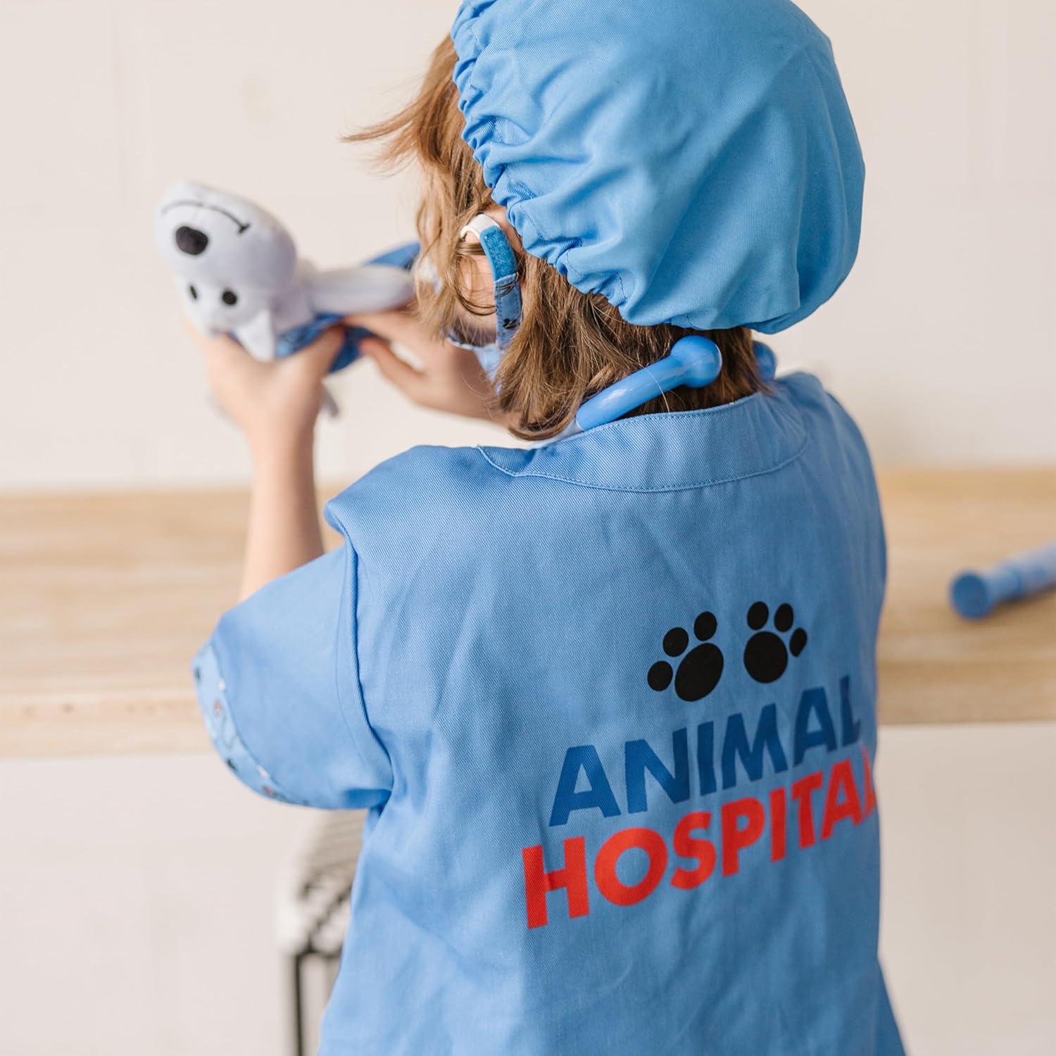 Melissa  Doug Veterinarian Role-Play Costume Set Frustration-Free Packaging