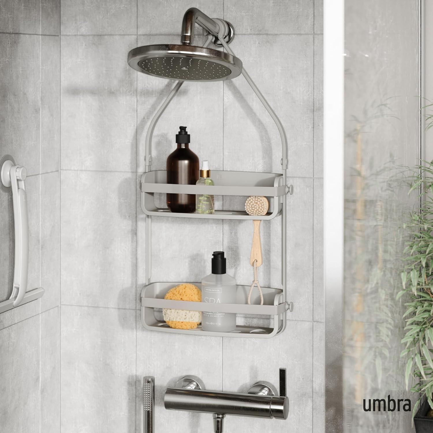 Umbra Flex Wall Mounted Optional Shower Caddy