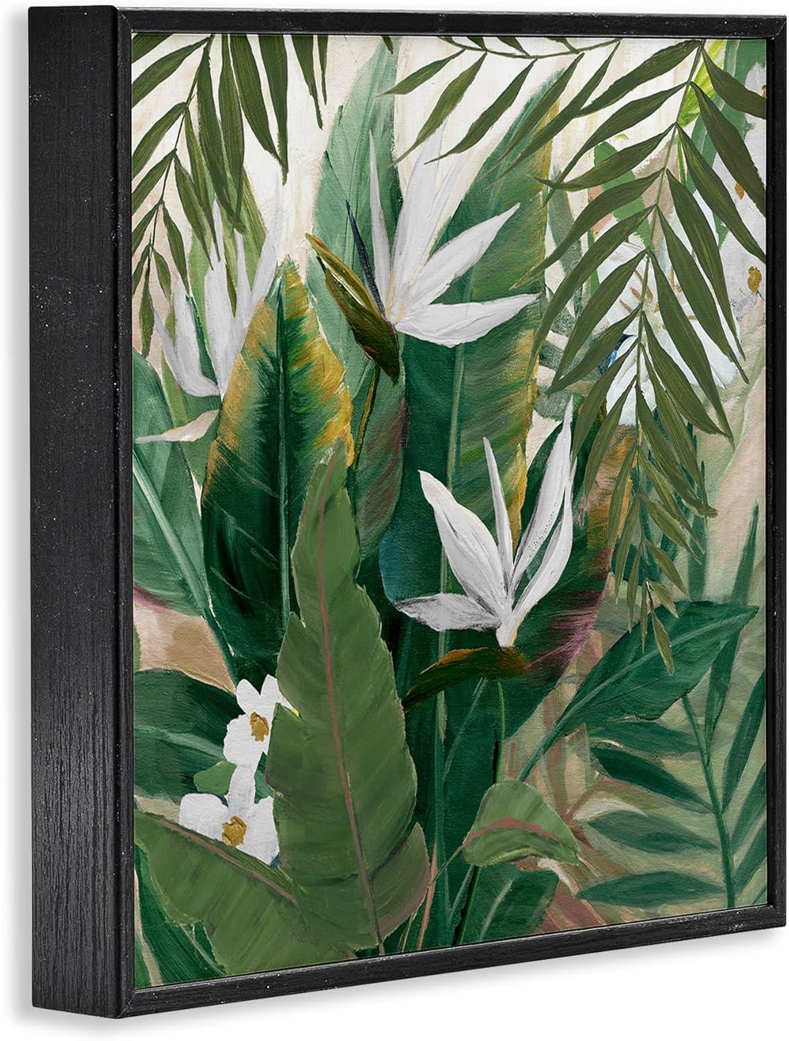 Stupell Industries " Tropical Birds Of Paradise Plant " by Nan Painting Print