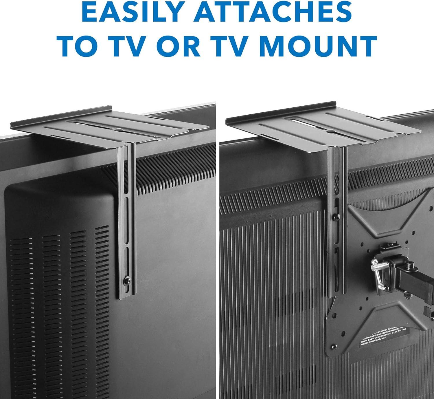 Mount-it Mount-It Floating Shelf for Wall Mounted TV & Streaming Devices | Dual Installation for Wall or TV