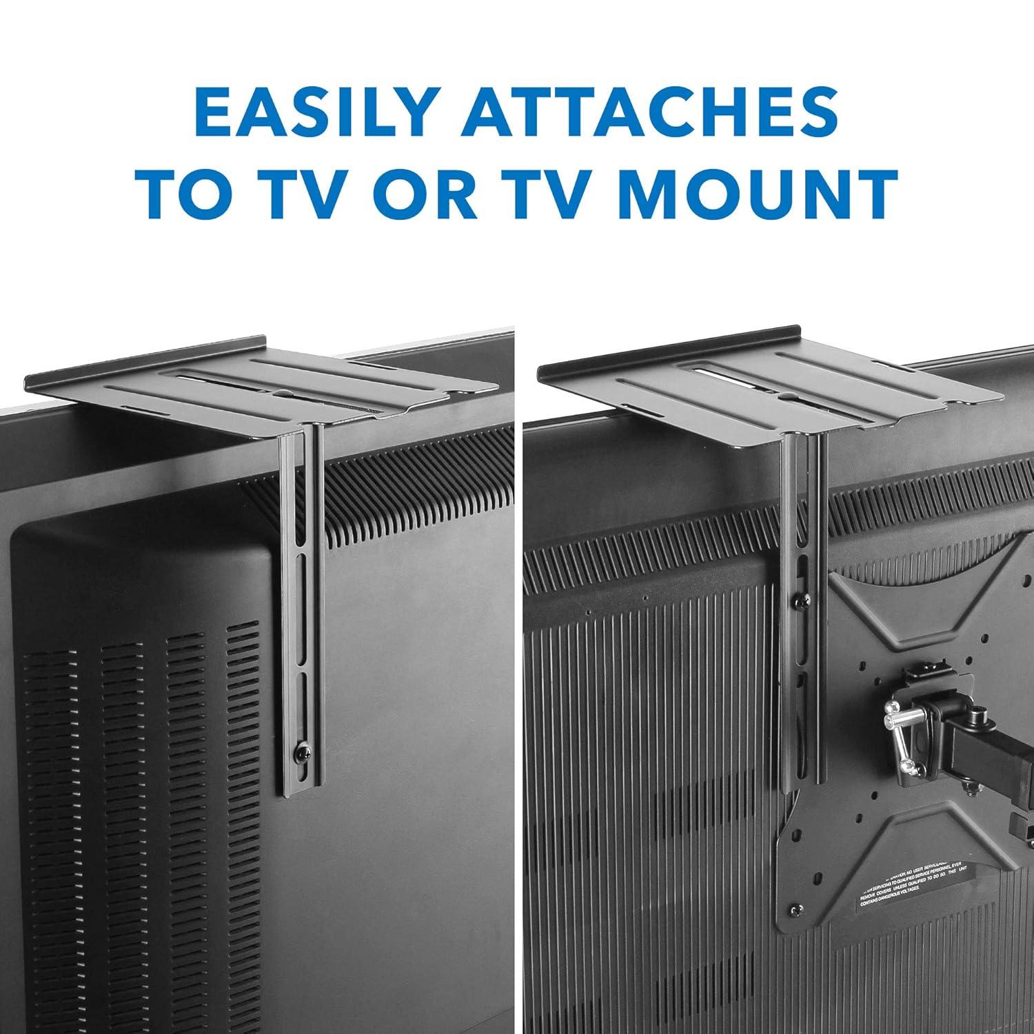 Mount-it Mount-It Floating Shelf for Wall Mounted TV & Streaming Devices | Dual Installation for Wall or TV