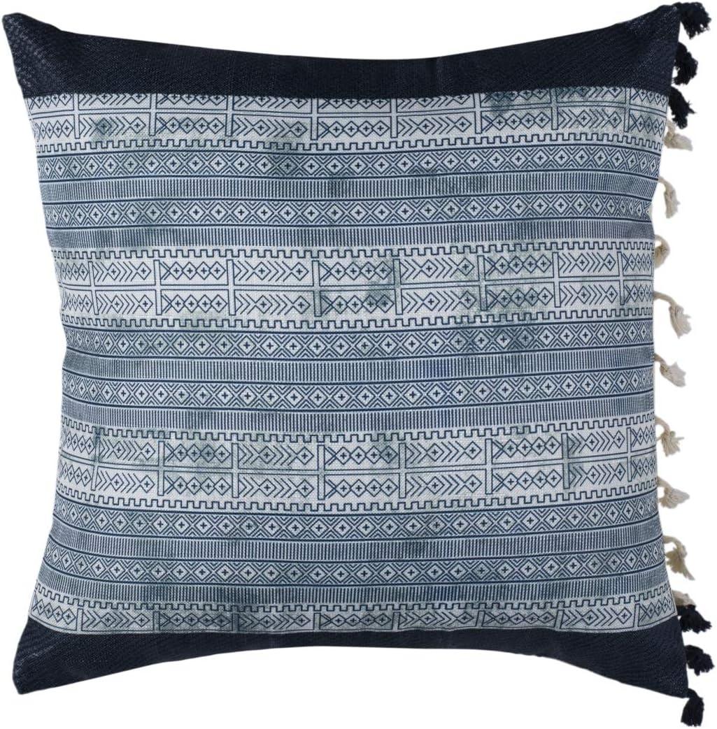 Calloway Tassels Reversible Throw Pillow