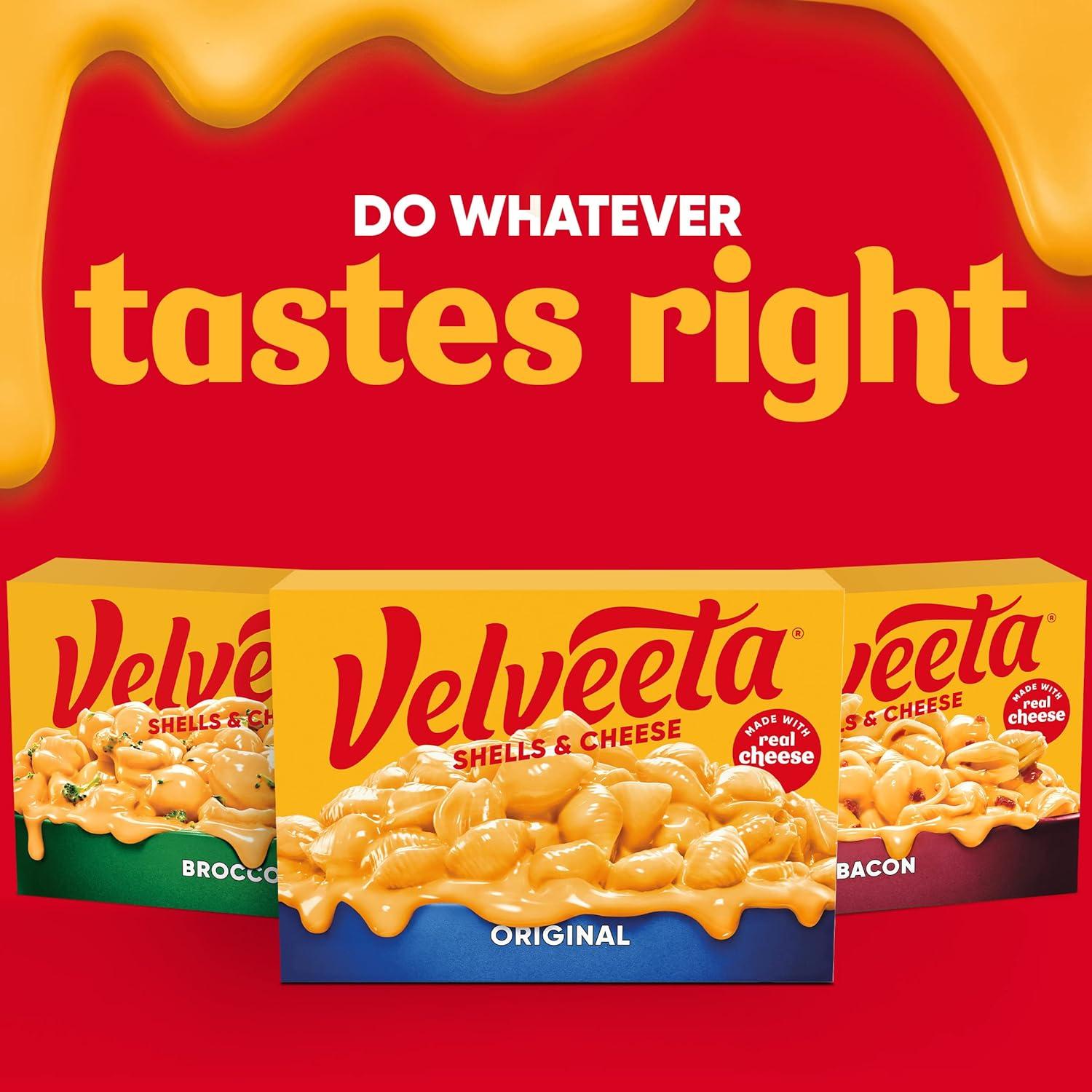 Velveeta Shells & Cheese Original Mac and Cheese Dinner - 36oz/3ct