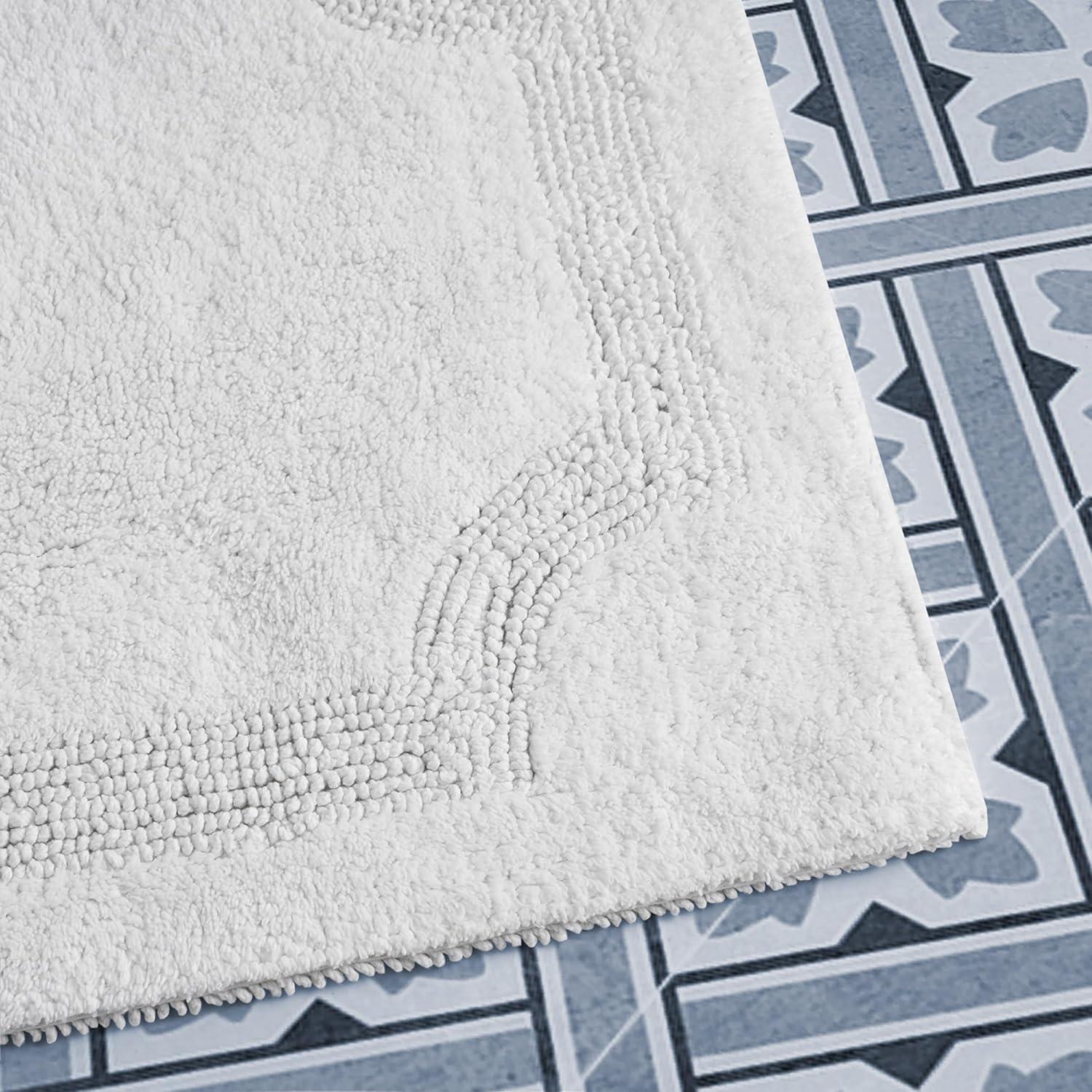 Laura Ashley Reversible Cotton Bath Rug