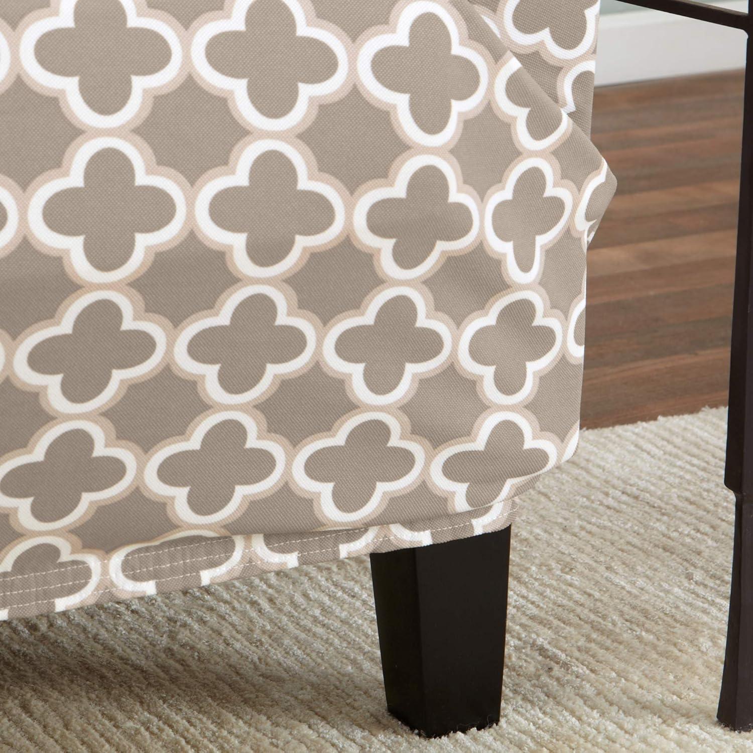 Velvet Plush Stretch Chair Slipcover